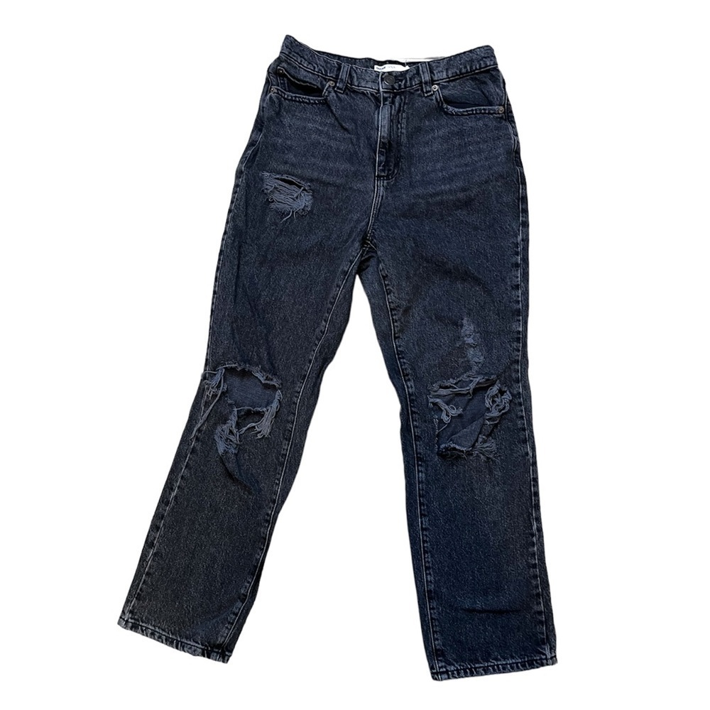 Women’s Garage Vintage Straight‎ Black Denim Jeans Size 5/27